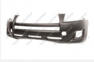 PARAGOLPES DELANTERO IMPRIMADO CON AGUJEROS ANTINIEBLA TOYOTA RAV 4 09>