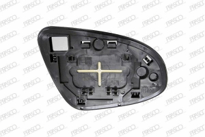 CRISTAL + SOPORTE IZQ CONVEXO CROMADO  YARIS 11>