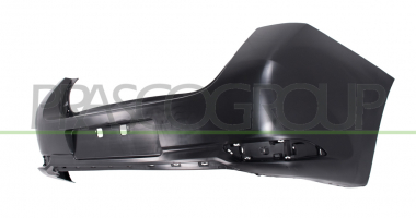 PARAGOLPES TRASERO NEGRO-LISO A IMPRIMAR MOD. 5 PUERTAS