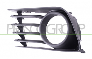 REJILLA IZQUIERDA PARAGOLPES-NEGRA-CON AGUJEROS ANTINIEBLA