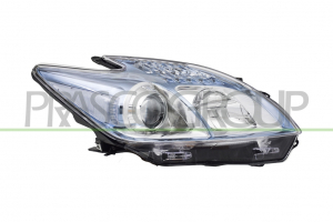 OPTICA DERECHA H11+HB3 ELECTRICA-CON MOTOR-CON MARCO INTERIOR AZUL MOD. PLUG IN