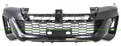 PARAGOLPES DELANTERO NEGRO-LISO A IMPRIMAR