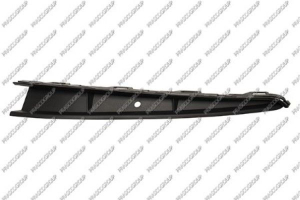 MOLDURA DERECHA PARAGOLPES DELANTERO-NEGRA