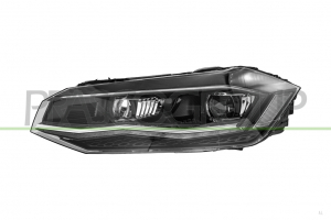 FARO IZQUIERDA ELECTRICA CON MOTOR SIN UNIDAD DE CONTROL CON BORDE CROMADO FULL LED MONTAJE VALEO