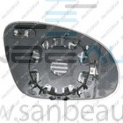 CRISTAL + SOPORTE IZQ ASFERICO CALEFACTADO AZULADO GOLF V 03>08