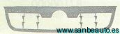 SOPORTE REJILLA VENTO 96>