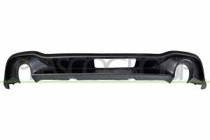 SPOILER PARAGOLPES TRASERO-NEGRO/GRANULADO-CON ESCAPE DERECHO/IZQUIERDO MOD. GTI
