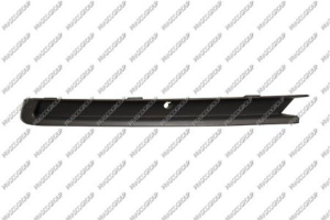 MOLDURA DERECHA PARAGOLPES DELANTERO-NEGRA