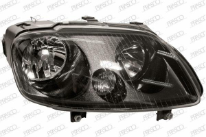 OPTICA DERECHA H7+H1 ELECTRICA-CON MOTOR-INTERIOR NEGRA