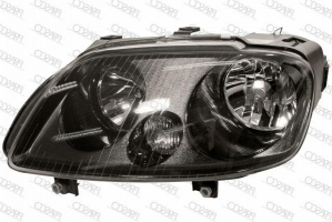 OPTICA IZQUIERD. H1+H7 ELECTRIC.CON MOTOR (INTERIOR NEGRO) TOURAN 03>
