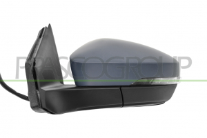 RETROVISOR IZQUIERDO ELECTRICO TERMICO IMPRIMADO CON PILOTO CON CON SENSOR ANGULO MUERTO ASFERICO 8 PINES