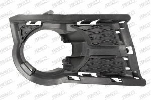 REJILLA IZQUIERDA PARAGOLPES-NEGRA-CON AGUJEROS ANTINIEBLA-ABIERTA