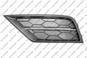 REJILLA SUPERIOR IZQUIERDA PARAGOLPES DELANTERO CON MOLDURA CROMADA
