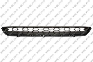 REJILLA CENTRAL PARAGOLPES DELANTERO-NEGRA MOD. 16°