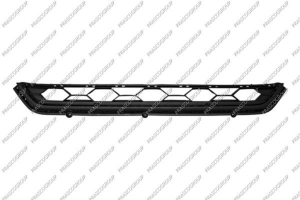 REJILLA CENTRAL PARAGOLPES DELANTERO-NEGRA MOD. 24
