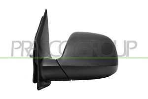 RETROVISOR IZQUIERDO-MANUAL-NEGRO-ASFERICO/CROMADO