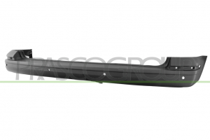 PARAGOLPES TRASERO-NEGRO/GRANULADO-CON AGUJEROS SENSORES APARCAMIENTO+SOPORTES MOD. MULTIVAN