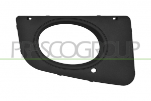 REJILLA DERECHA PARAGOLPES DELANTERO-NEGRA