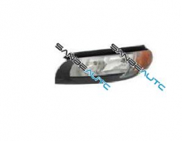 OPTICA IZDA H7+H9 ELECTR.-SIN MOTOR- INTERIOR NEGRA