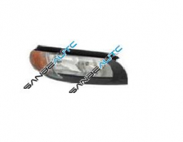 OPTICA DCHA H7+H9 ELECTRICO-CON MOTOR- INTERIOR NEGRA